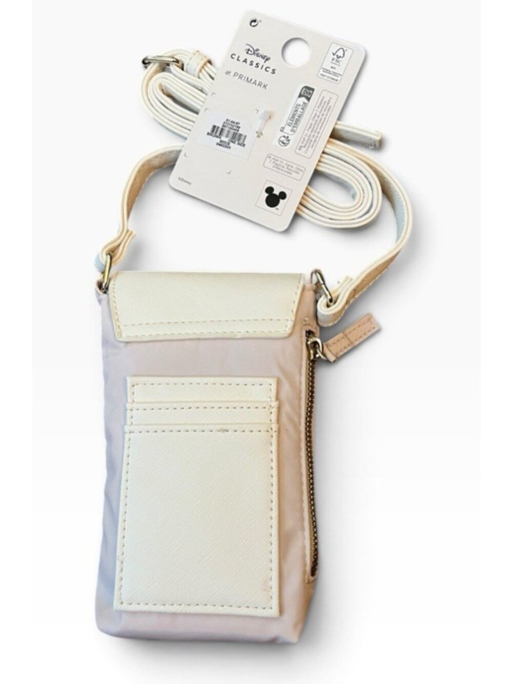 Disney Bambi  Sketch Water Resistant Card Crossbody Cell Phone Bag Purse NWT - Picture 2 of 4